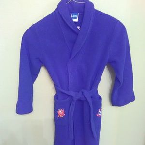 Soccer star bathrobe